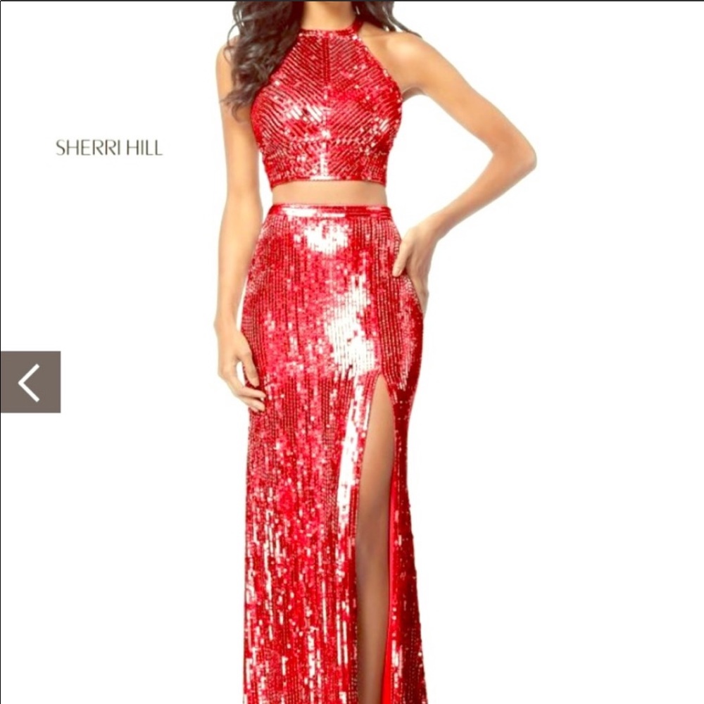 Sherri hill 2 piece dress
